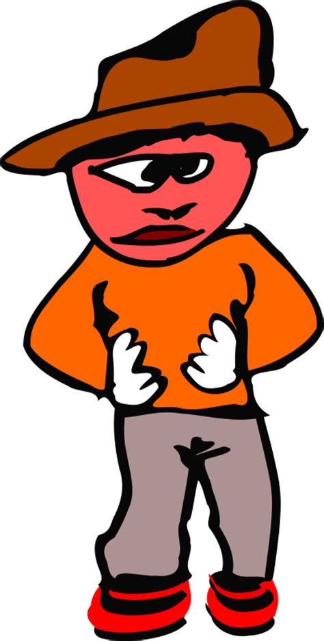 Free Clipart Angry Man With Hat Rdevries