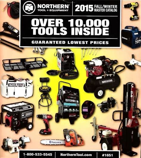 Northern Tool Equipment Master Catalog Fall Winter 2015