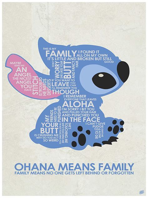 Stitch Ohana Wallpapers Top Free Stitch Ohana Backgrounds