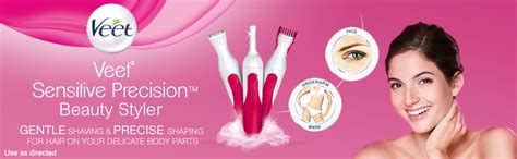 Veet electric trimmer is fast and gentle and can reach places that are beyond the reach. Amazon.com: Hair Trimmer, Veet Sensitive Precision ...