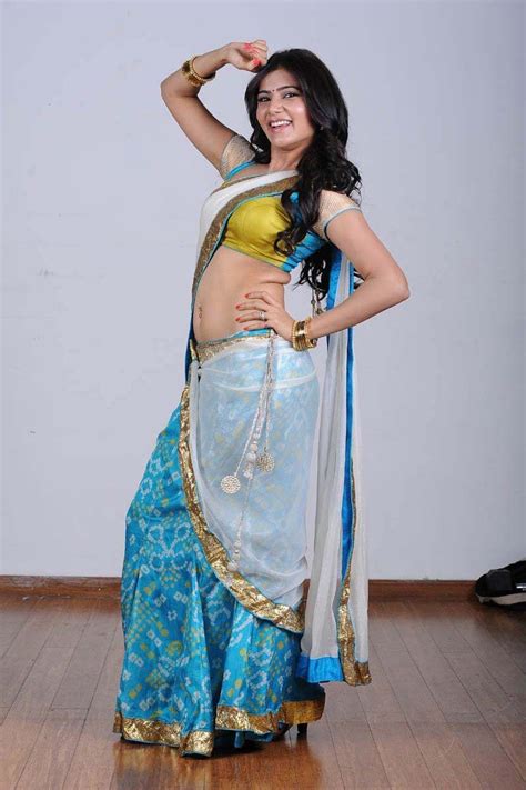 Anushka shetty hot navel hip show pics in yellow. Samantha Hot Navel Show In Half Saree | Tollywoodtv