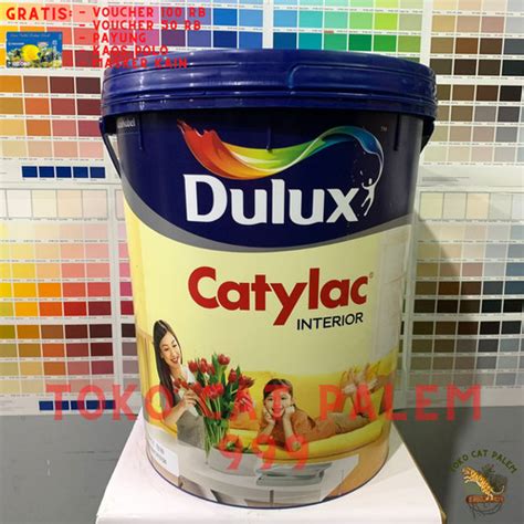 Jual Cat Tembok Interior Dulux Catylac Putih 1501 Warna Catalog 25kg