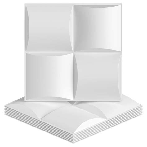 Buy BXI Vinyl Siding Mounting Blocks - 12 X 12 X 0.7 inches 8 Pcs PVC