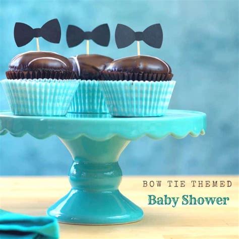 Bow Tie Baby Shower Ideas | Baby Boy – 3 Boys and a Dog