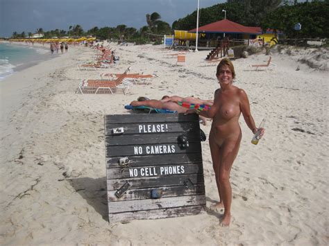 Nude Beach Signs
