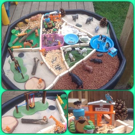 tuff zoo tray dear activities sensory spot eyfs preschool play animals nursery layout animal messy crafts learning activity idea google