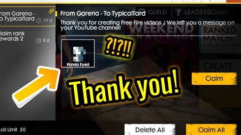 Free fire is a mobile game where players enter a battlefield where there is only one. FREE FIRE SENT ME A GIFT! - Free fire Battlegrounds - YouTube