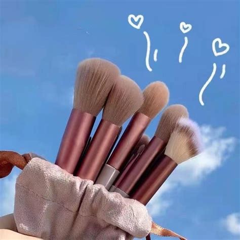 Pcs Soft Fluffy Makeup Brushes Set For Cosmetics Foundation Blush Powder Eyeshadow Kabuki
