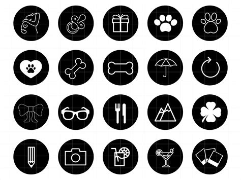 300 Black And White Instagram Highlight Cover Icons Sammy Travis