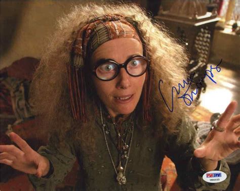 Emma Thompson Harry Potter Signed 8x10 Photo Certified Authentic Psa