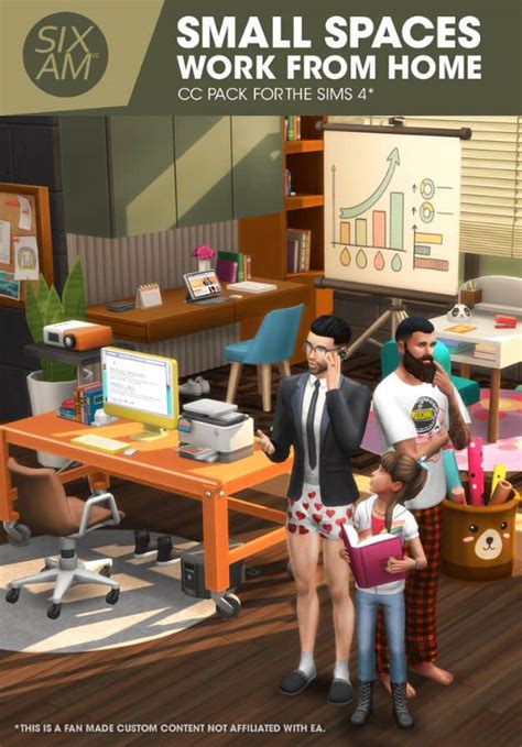 17 Sims 4 Office Cc Packs Desks Chairs Computers We Want Mods