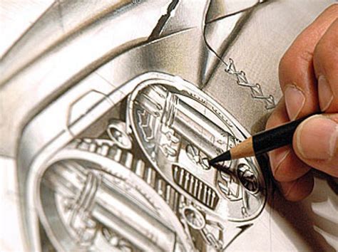 Storytelling wizard how to draw: Pencil drawing process - Car Body Design
