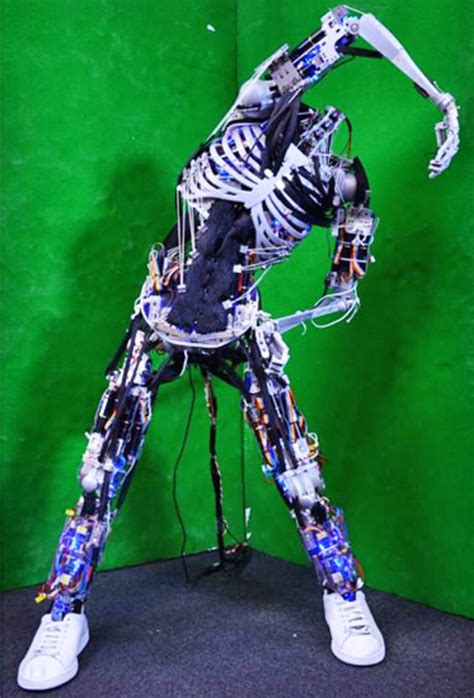 NOPE: Robot With Human Skeleton And Muscles - Geekologie
