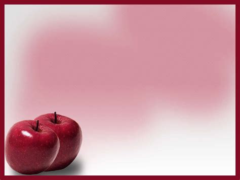 Red Apple Free Ppt Backgrounds For Your Powerpoint Templates