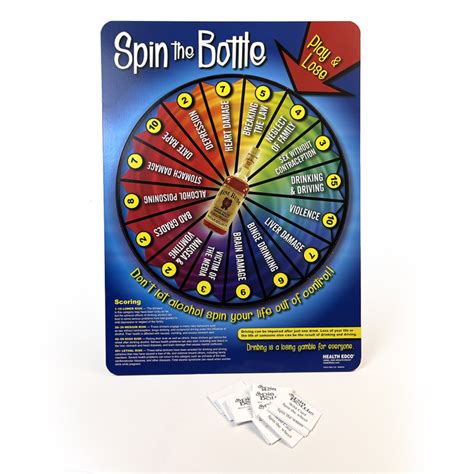 Spin The Bottle Alcohol Education Game Health Edco