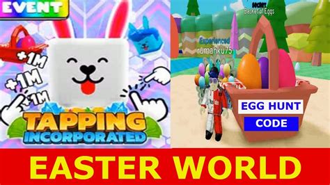 Easter World And Easter Egg Hunt New Secret Pets New Codes 🥚egg