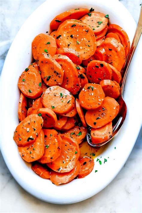 Maybe you would like to learn more about one of these? Easy Glazed Carrots | foodiecrush.com Sweetened with brown ...