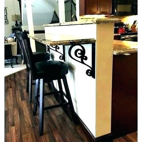 Linley metal corbels are metal brackets built to support granite and other natural stone countertops. wrought iron corbels for granite countertops countertop ...