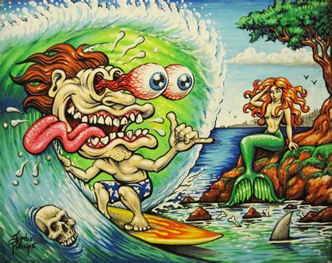 Jim Phillips Surf Art Art Lowbrow Art
