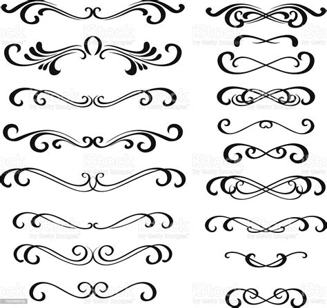Decorative Element Stock Vector Art & More Images of Abstract 165066839