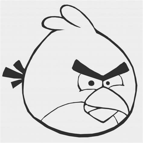 Gambar Mewarnai Angry Birds Gambar Mewarnai Lucu