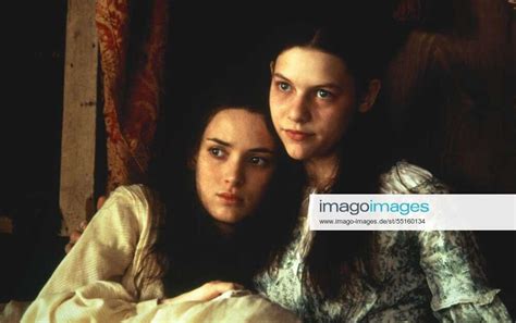 1994 Little Women Movie Set Pictured Winona Ryder As Jo March And