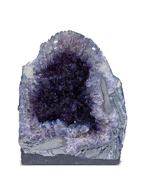 Amethyst Cave Geode With Agate Formations Crystal Cluster For