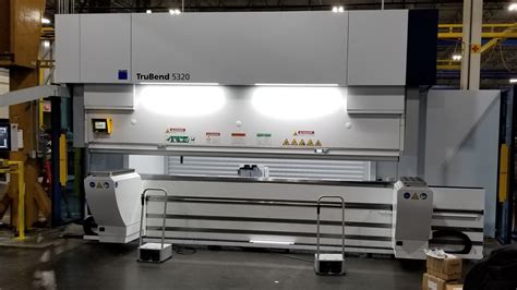 Making It Safe Trumpf Press Brake With Merlin 4000 Safety System Isb