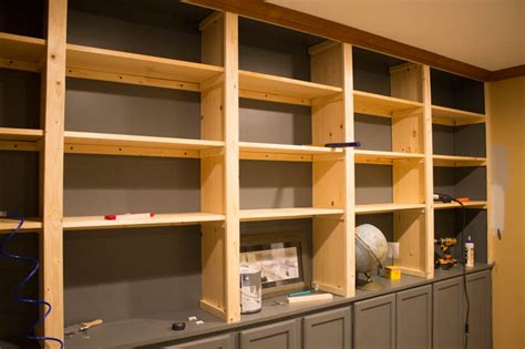 The Affordable Way To Build Built In Bookshelves Roots And Wings