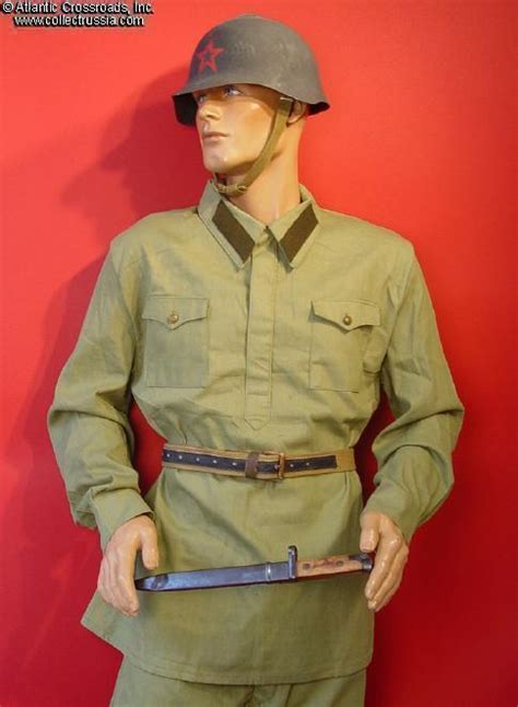 Collect Russia M 1935 41 Army Enlisted Or Officer Field Gimnasterka