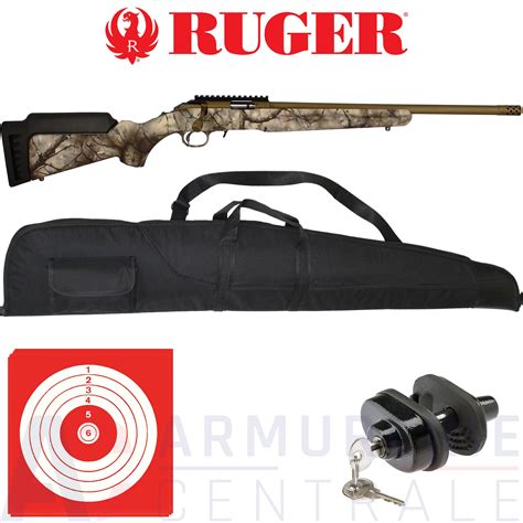 Ruger American Rimfire 22 Magnum Go Wild Camo Armurerie Centrale