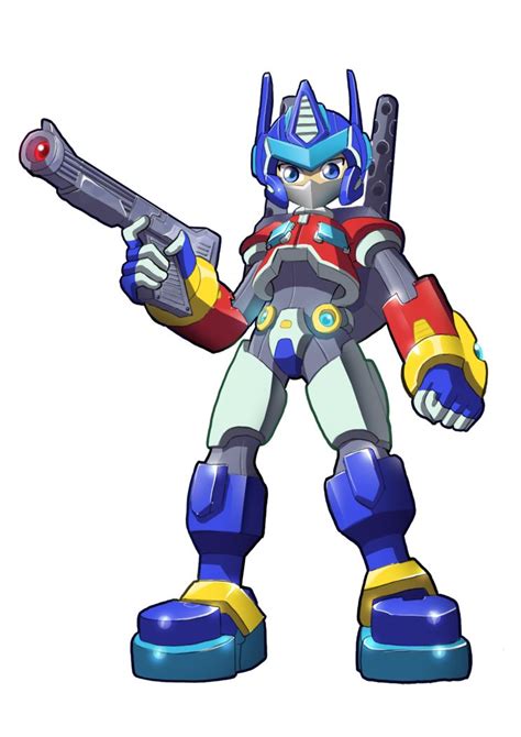 Megamantransformers Crossover Mega Man Art Mega Man Robot Concept Art
