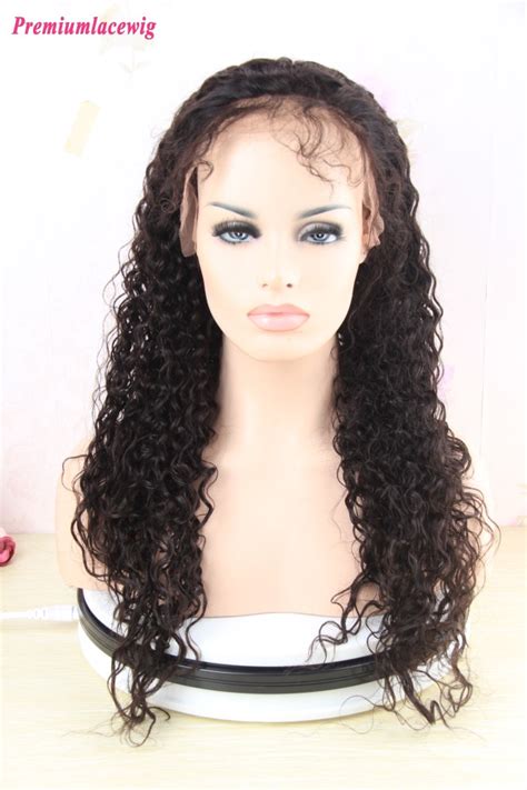 Maybe you would like to learn more about one of these? 360 Lace Wig Kinky Curly Indian Hair Pre Plucked 16inch