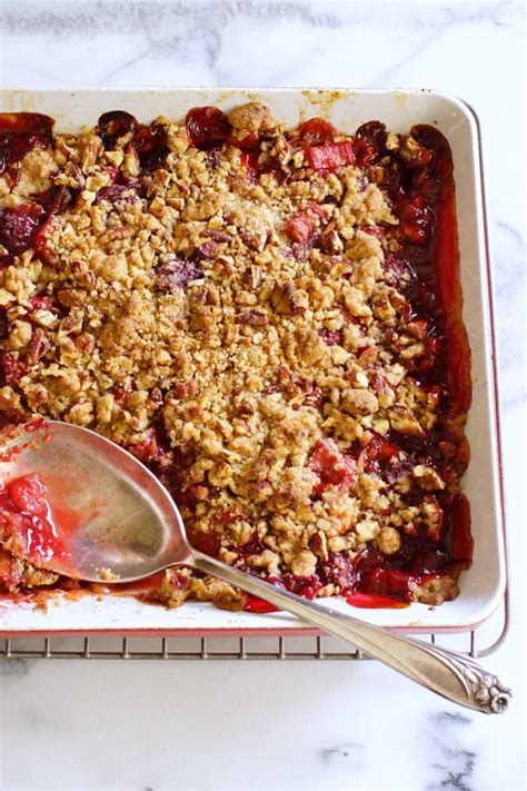 When you buy through links on our site, we may earn an affiliate commission at no additional cost to you. Raspberry and Rhubarb Crisp