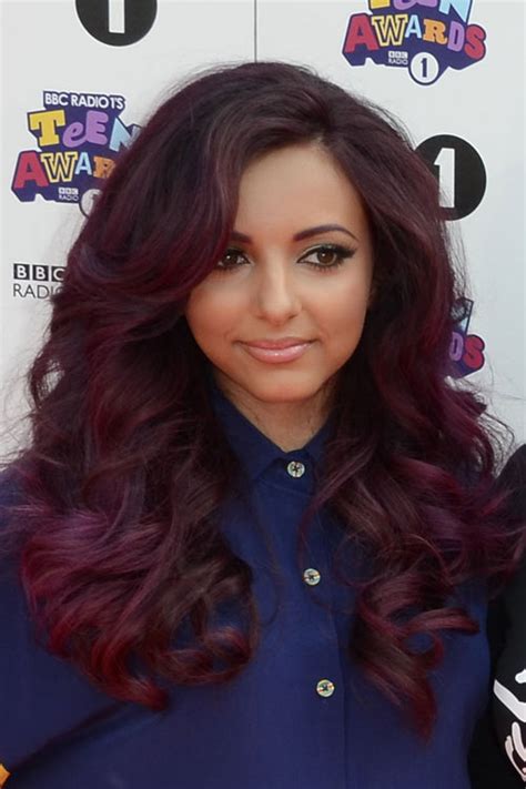 She is one of the members of the group collaborating in all the music videos with their debut album dna which hit. Jade Thirlwall Wavy Purple Hairstyle | Steal Her Style