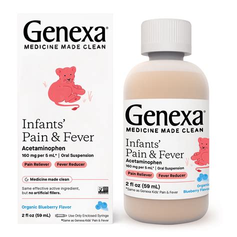 Genexa Infants Acetaminophen Oral Suspension Acetaminophen 2 Oz