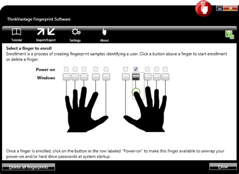 Lenovo Fingerprint Software