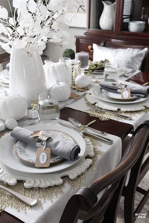 Budget Friendly Elegant Table For Thanksgiving Decor
