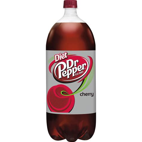 Dr Pepper Soda Diet Cherry 21 Qt 2 Lt Food And Grocery