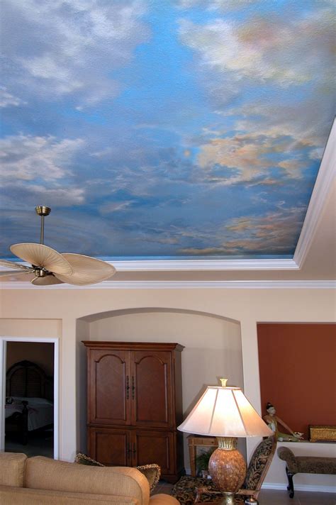 Cloud Murals On Behance Ceiling Murals Sky Ceiling Cloud Ceiling