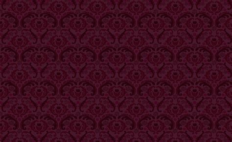 Victorian Wallpaper Pattern Red