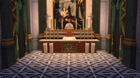 Artyssims Baroque Altar Inspired By The Royal Chappel At The