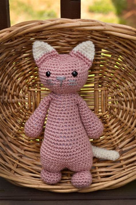 Crochet Cat Pattern the Gumdrop Collection - Etsy | Häkelkatze, Etsy