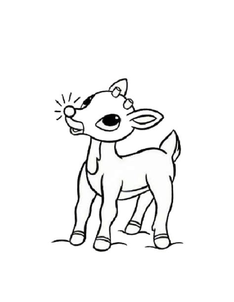 Easy Reindeer Drawing At Getdrawings Free Download