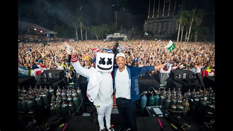 Marshmello Live At Ultra Music Festival Miami 2018 Youtube Music