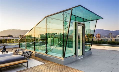 Mirabel Residences Penthouse Collection Rooftop Glass Box Vestibule Enclosure Elevator