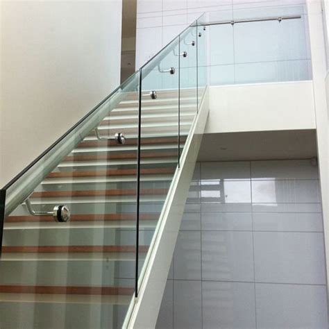 At olathe glass co., we offer a variety of shower door bath enclosure designs. China Tempered Glass U Channel Railing Interior Stairs ...