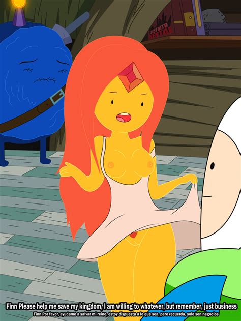 Rule 34 Adventure Time Anthro Backpack Bag Blonde Hair Breasts Cinnamon Bun Clothing