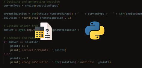 How To Make A Simple Math Quiz Game In Python The Python Code