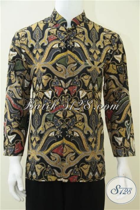 Model baju batik pria kerah shanghai. Baju Koko Batik Terbaru, Kemeja Kerah Shanghai Lengan ...